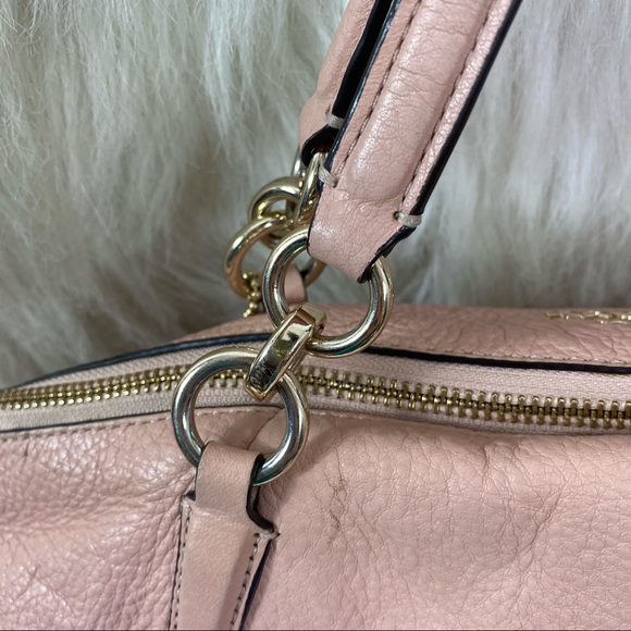 Coach Pebble Pink Purse - Picture 7 of 16